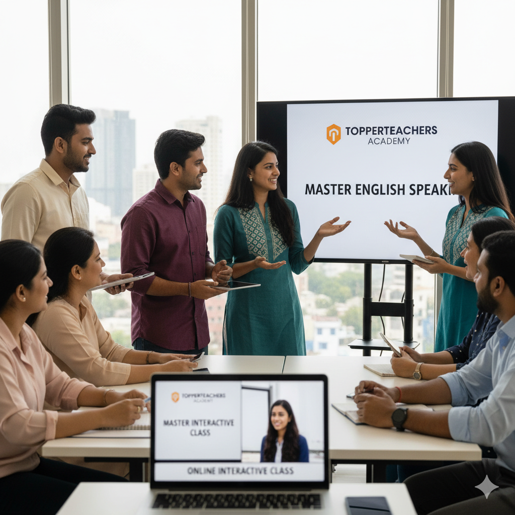 Master English Speaking- English Speaking By TopperTeachers