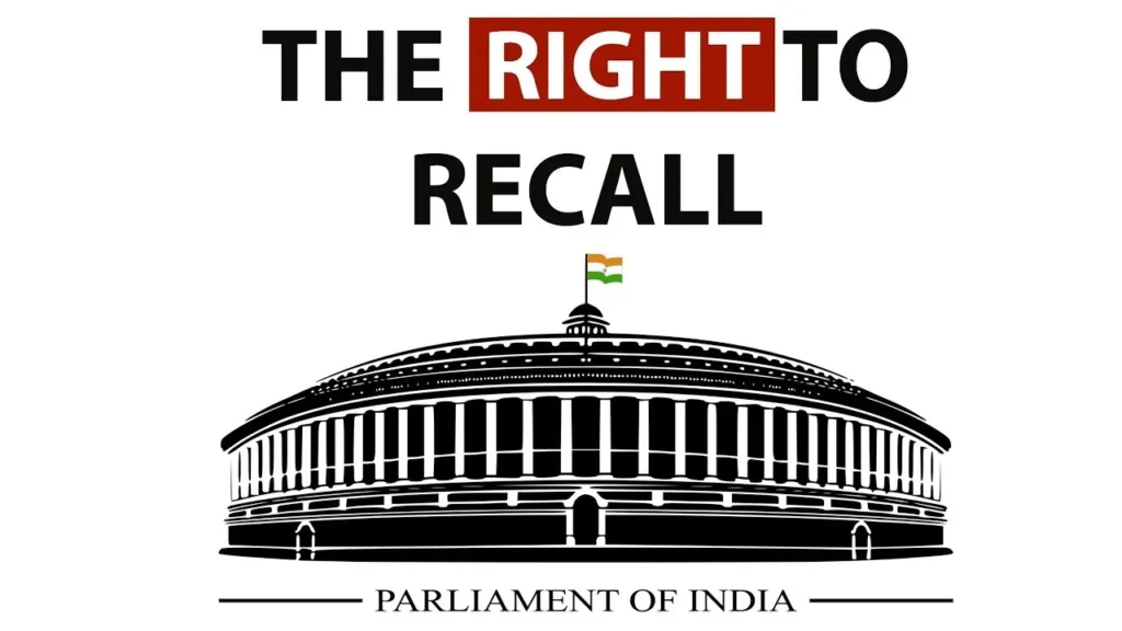 Right To Recall In India - Current News Feb 2026