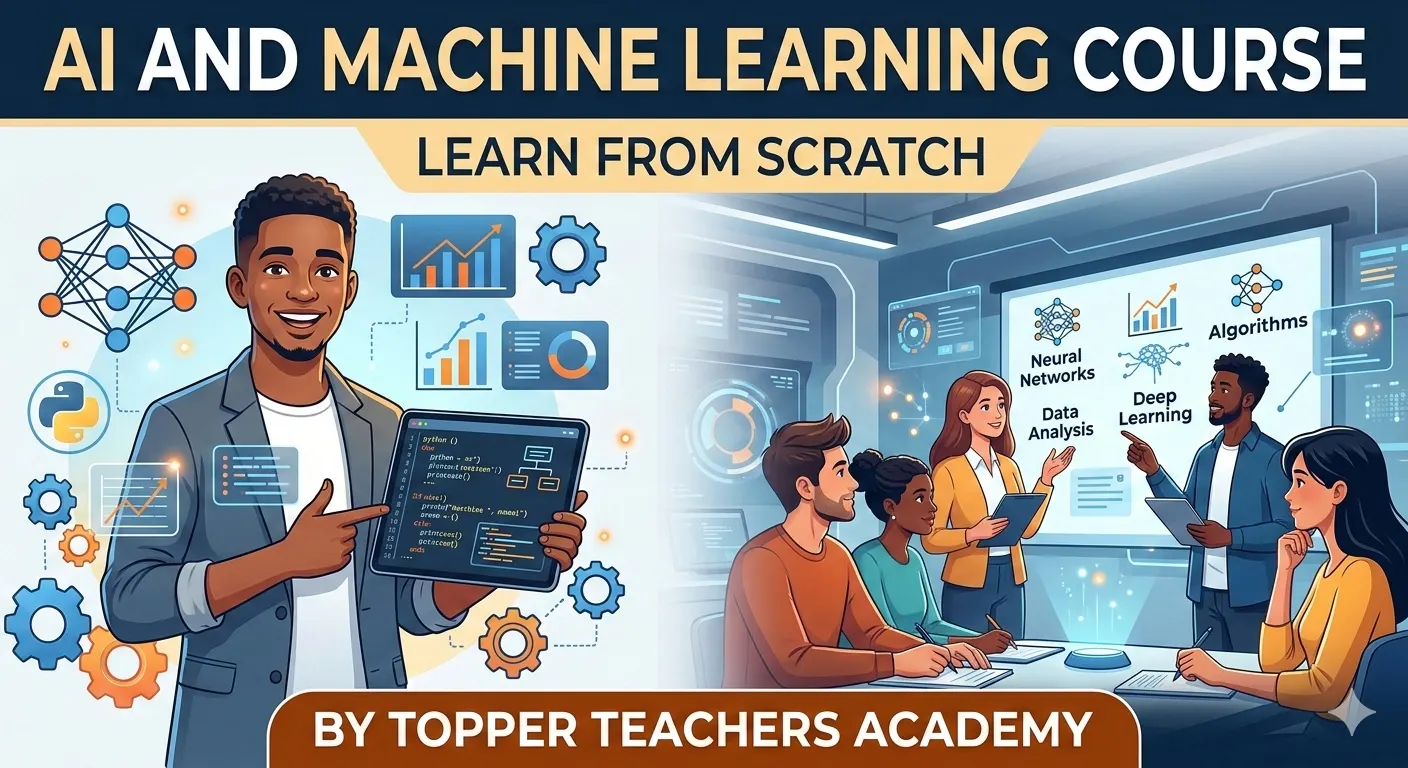 AI and Machine Learning Course 2026 – Learn From Scratch
