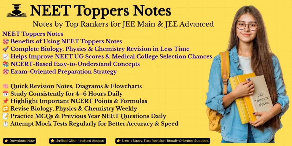 NEET Toppers Notes