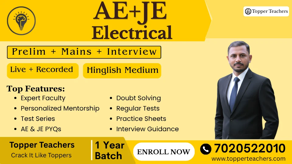 AE & JE Online Coaching - Electrical