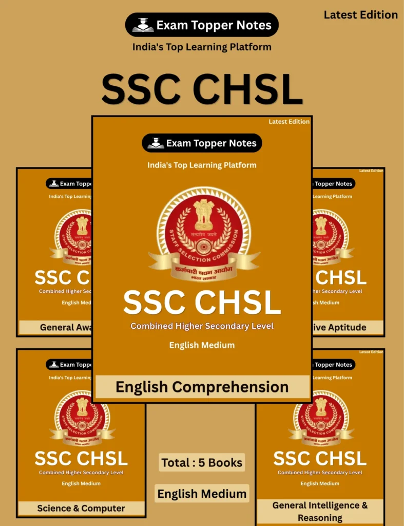 SSC CHSL Topper Notes Book Set